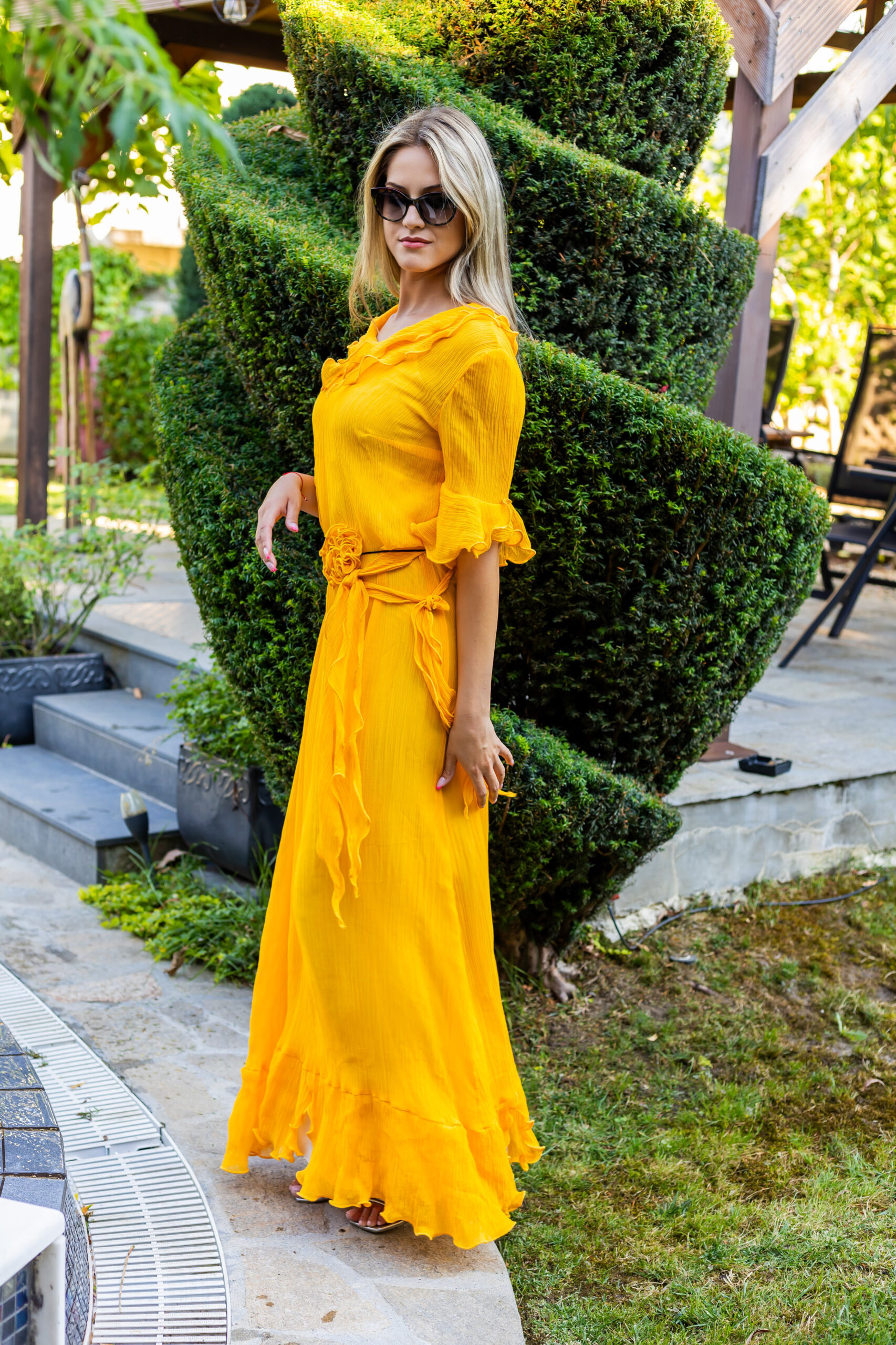 Дълга рокля "Слънце" - Image 6
